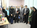 گزارش تصویری هیات رئیسه دانشگاه از خوابگاه خواهران به مناسبت هفته خوابگاه